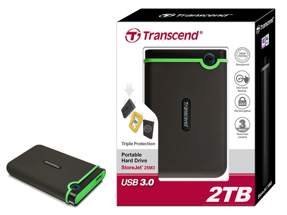 Transcend 2TB USB 3.0 Portable Hard Hard Drive (External Hard Drive HDD) Twinex Computers Uganda, Ugabox
