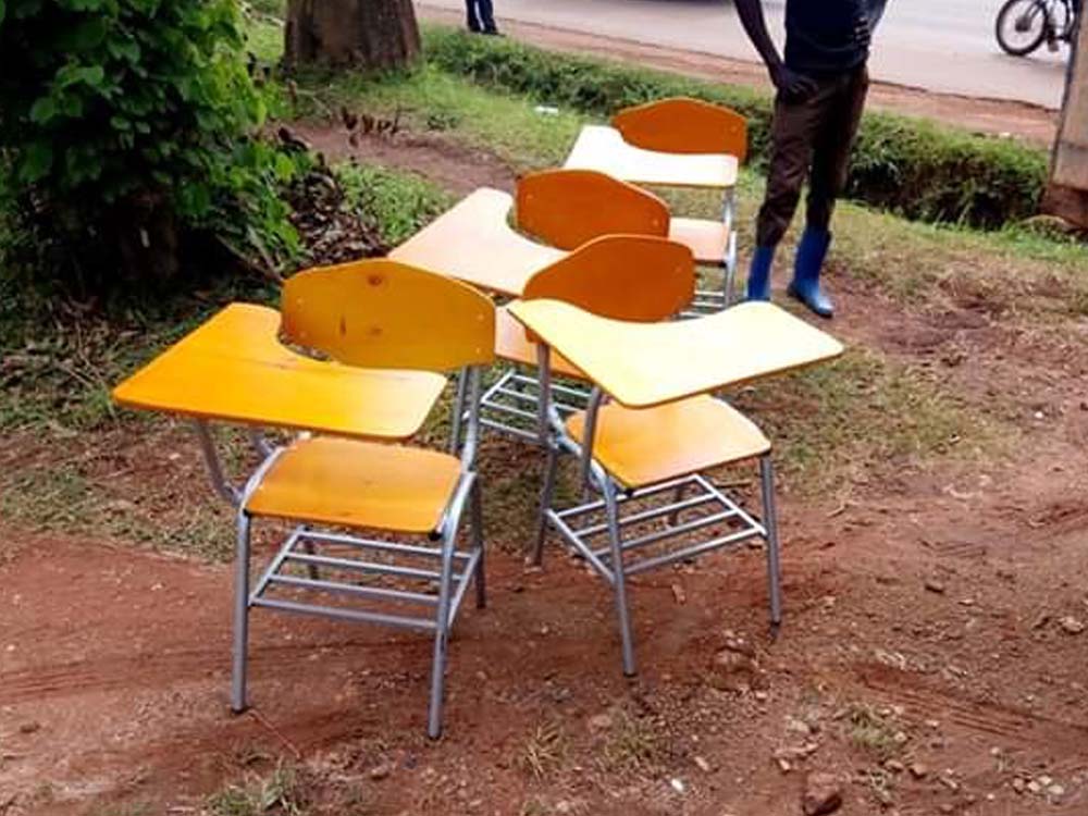 School Chairs With Writing Board Kampala Uganda, School Furniture Supplier in Uganda for Nursery / Kindergarten, Primary, Secondary, Higher Institutions of Learning (Tertiary Institutions) Kampala Uganda, Desire School Furniture Uganda