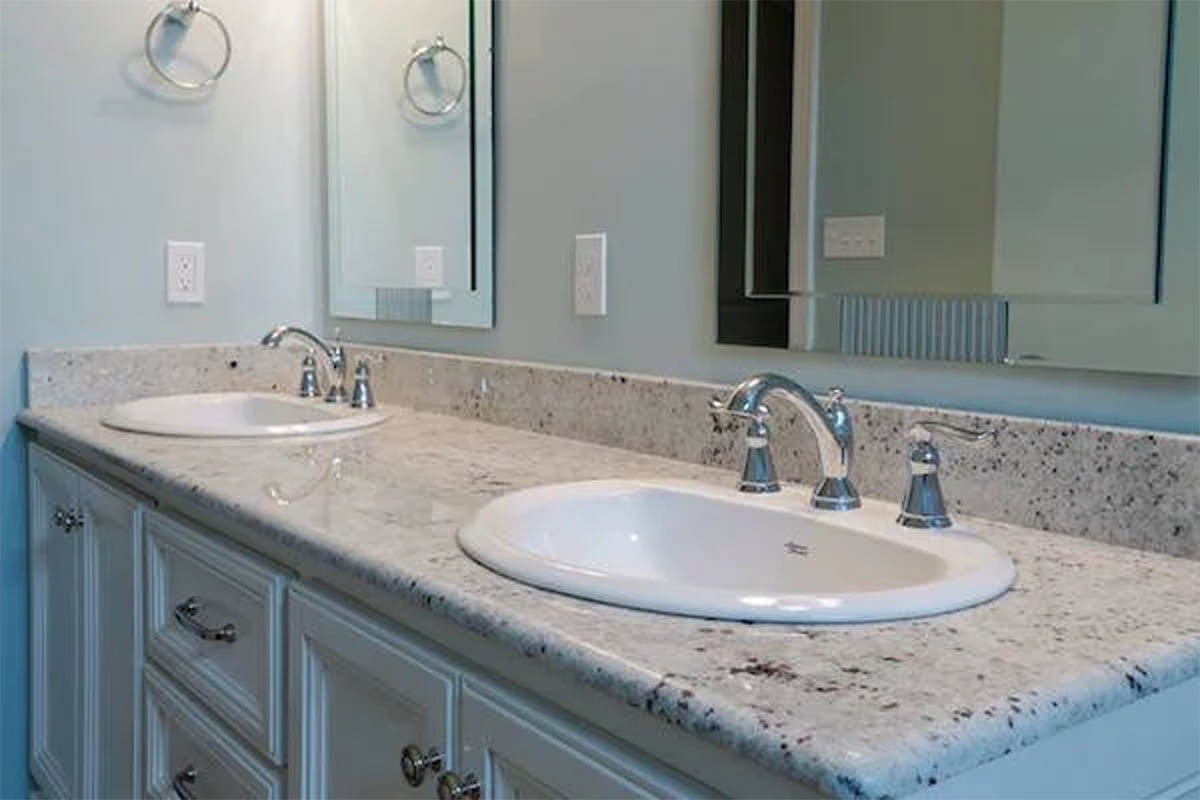 Granite And Marble Bathroom Vanity Top / Bathroom Countertop Installation Services in Kampala Uganda. Bathroom Vanity Top Installation Company in Uganda. Bathroom Interior Design Installation, Granite/Marble Slabs-Tiles And Flooring Materials Supply in Uganda: Varni Granite, Marble And Terrazzo Uganda, Ugabox