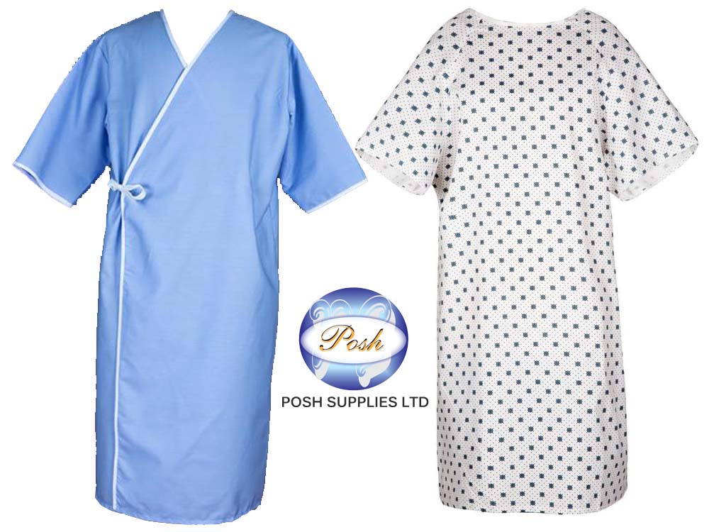 Patient Gowns for Sale in Kampala Uganda. Medical Uniforms, Hospital Uniforms in Uganda, Medical Supply, Medical Equipment, Hospital, Clinic & Medicare Equipment Kampala Uganda, Posh Supplies Ltd Uganda, Ugabox