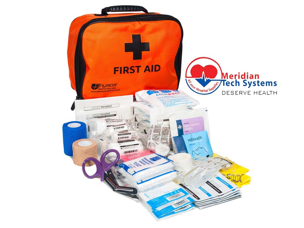 First Aid Kits for Sale in Kampala Uganda. Emergency Medical Kits, First Aid Kits in Uganda, Medical Supply, Medical Equipment, Hospital, Clinic & Medicare Equipment Kampala Uganda, Meridian Tech Systems Uganda, Ugabox
