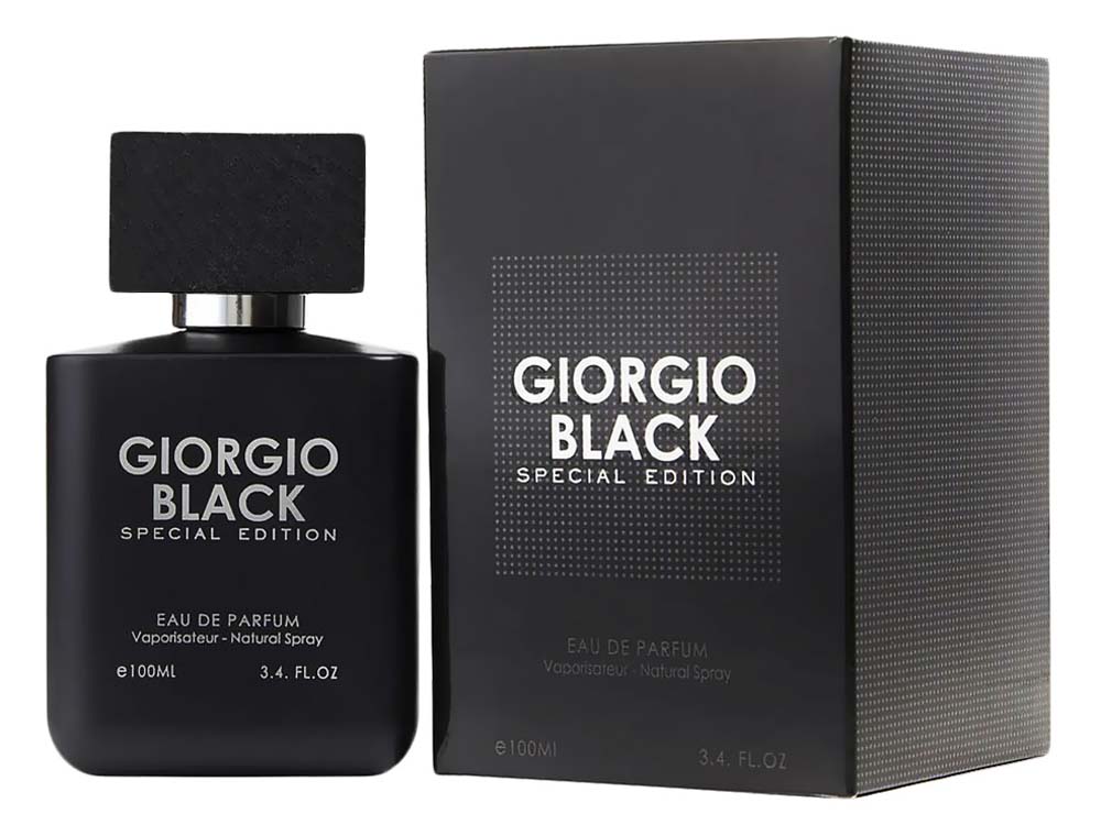 Giorgio Black Special Edition for Men Eau de Parfum 100ml, Fragrances and Perfumes Shop in Kampala Uganda, Beauty Gifts Shop Online, Ugabox Perfumes