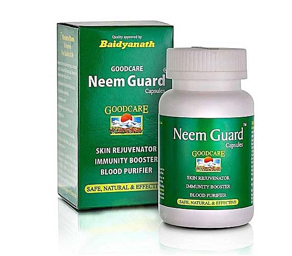 Neem Guard Capsules for Sale in Kigali Rwanda. Neem Guard Capsules for effective treatment: in skin infections, rashes and pimples, an immunity booster, an anti-obesity agent, blood purifier for a beautiful and healthy skin. Herbal Remedies, Herbal Supplements Shop in Rwanda. Vigour Systems Rwanda. Ugabox