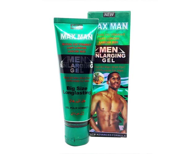 New Max Man Men Enlarging Gel in Juba South Sudan. New Max Man Men Enlarging Gel adds inches to the length of the penis, and more than 1 inch to the diameter, on average. Herbal Remedies, Herbal Supplements Shop in South Sudan. Wellness South Sudan. Ugabox