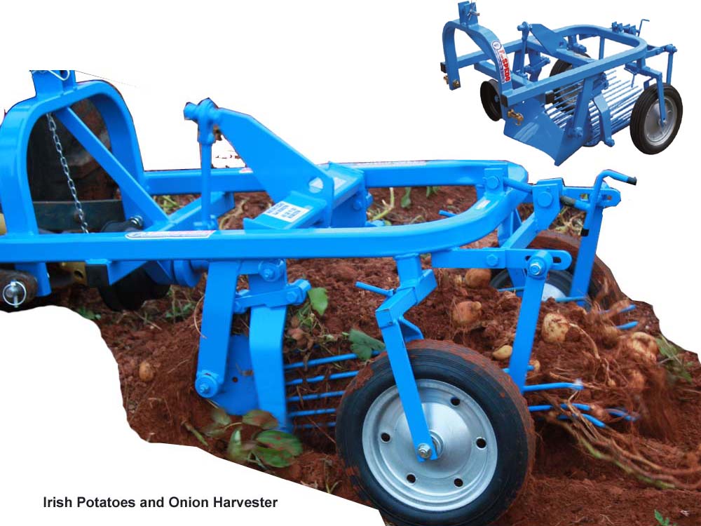 Irish Potatoes and Onion Harvester for Sale in Uganda, Two Wheel Tractor Attachments/2 Wheel Tractor Accessories. BCS 2 Wheel Tractor Attachments Shop Online in Kampala Uganda, Ugabox