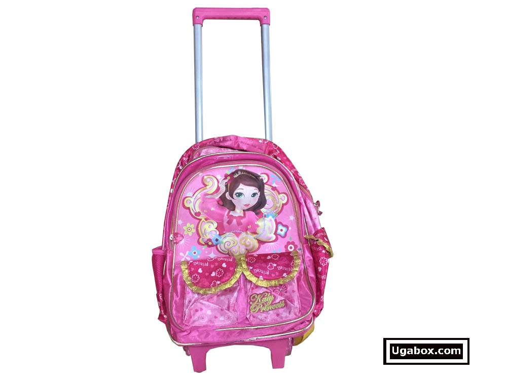 School Bags for Sale Uganda, Princess Trolley School Bag, Konge Bags & Suitcases Store/Shop Kampala Uganda