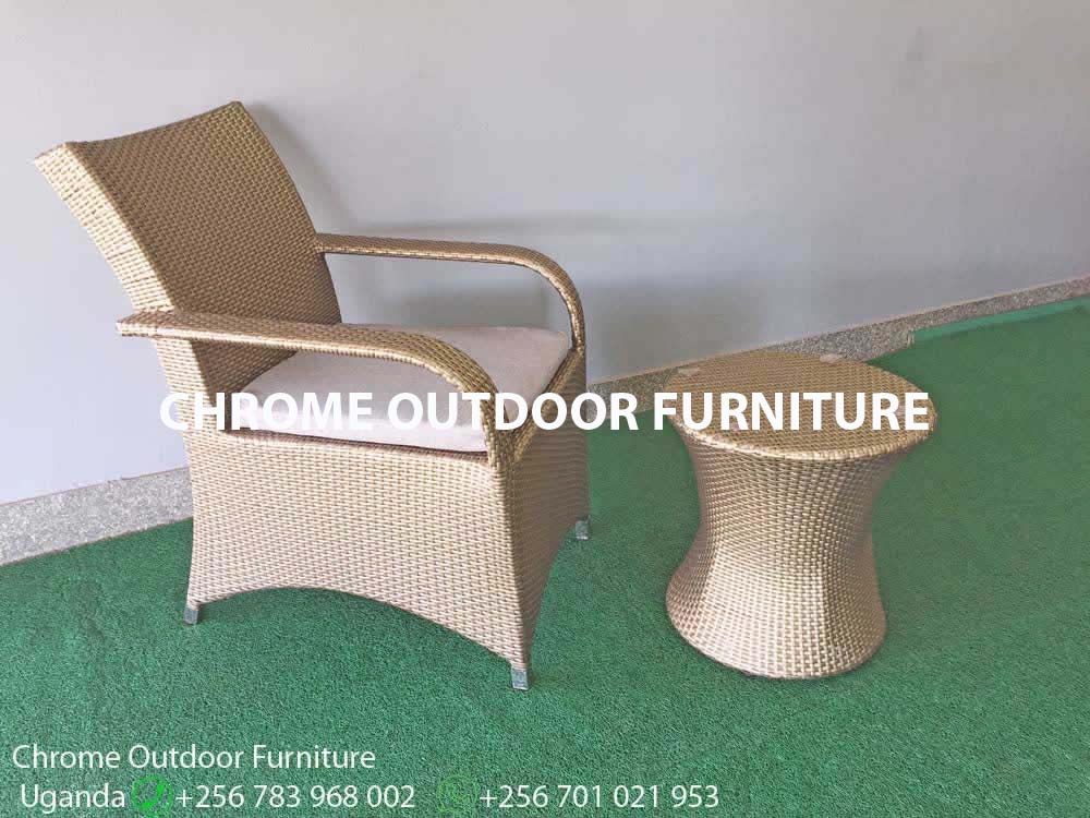 Outdoor Chair & Coffee Table Uganda, Garden and Outdoor Furniture for Sale Kampala Uganda, Balcony Patio Furniture, Resin Wicker, All Weather Wicker Uganda, Ugabox