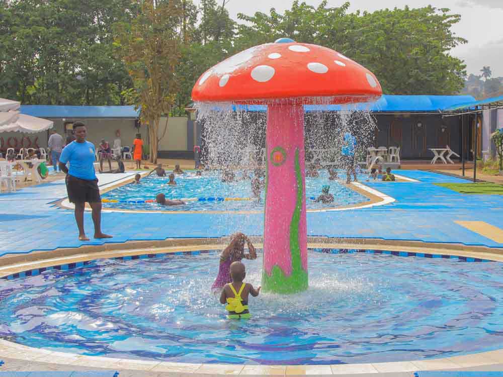 Lloli Fun Park Kampala Uganda. Akamwesi Shopping Mall Kyebando, Kampala Uganda. Services: Kids Amusement Play Park, Family Friendly Kids Fun Park, Toddlers-Kids Swimming Pool, Swings, Kids Train, Restaurant, Adults Swimming Pool, Swimming Costume Shop. Location: Kyebando, Gayaza Road, Akamwesi Mall Kampala Uganda. doorsug.com