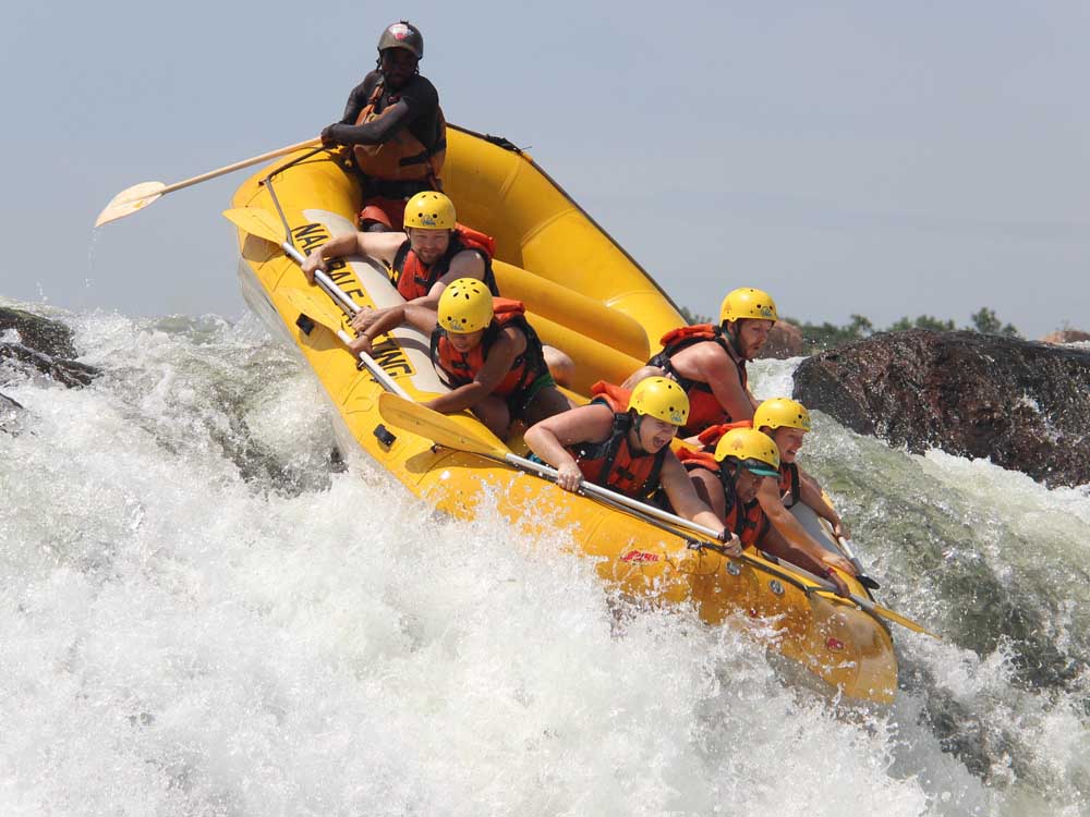 White Water Rafting Africa. Top holiday water adventure sport destinations in Africa. African Safari Activities. Visit: Tourismug.com | Tourism Africa. Top Tours And Travel Destinations Africa: Uganda, Rwanda, Kenya, Tanzania, South Africa, Namibia, Botswana, Morocco, Zimbabwe, Zambia, Eswatini, Egypt, Mauritius, Lesotho, Ivory Coast, Tunisia, Mozambique, Zanzibar, Seychelles, Madagascar, Malawi, Ugabox