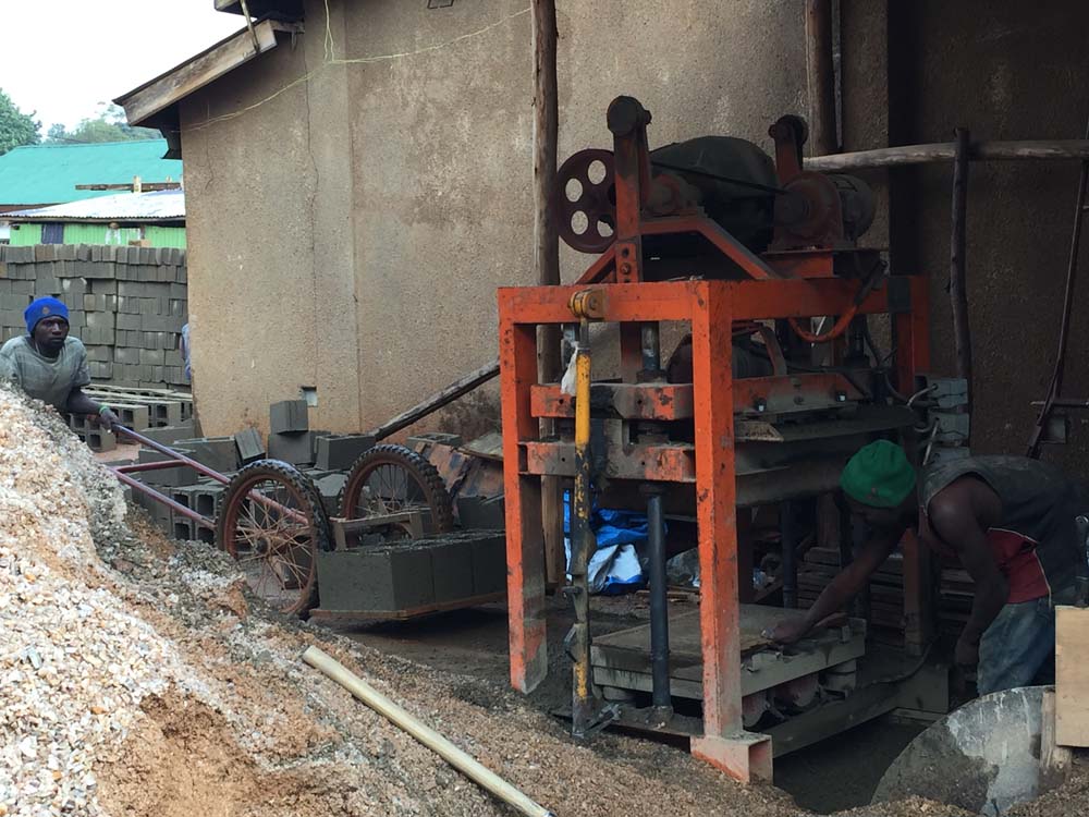 Concrete Products Manufacturing Site/Machinery in Uganda, Akamwesi Ltd for Timber Supply of all sizes in Uganda. Construction & Building Materials Supply in Kampala Uganda, Ugabox