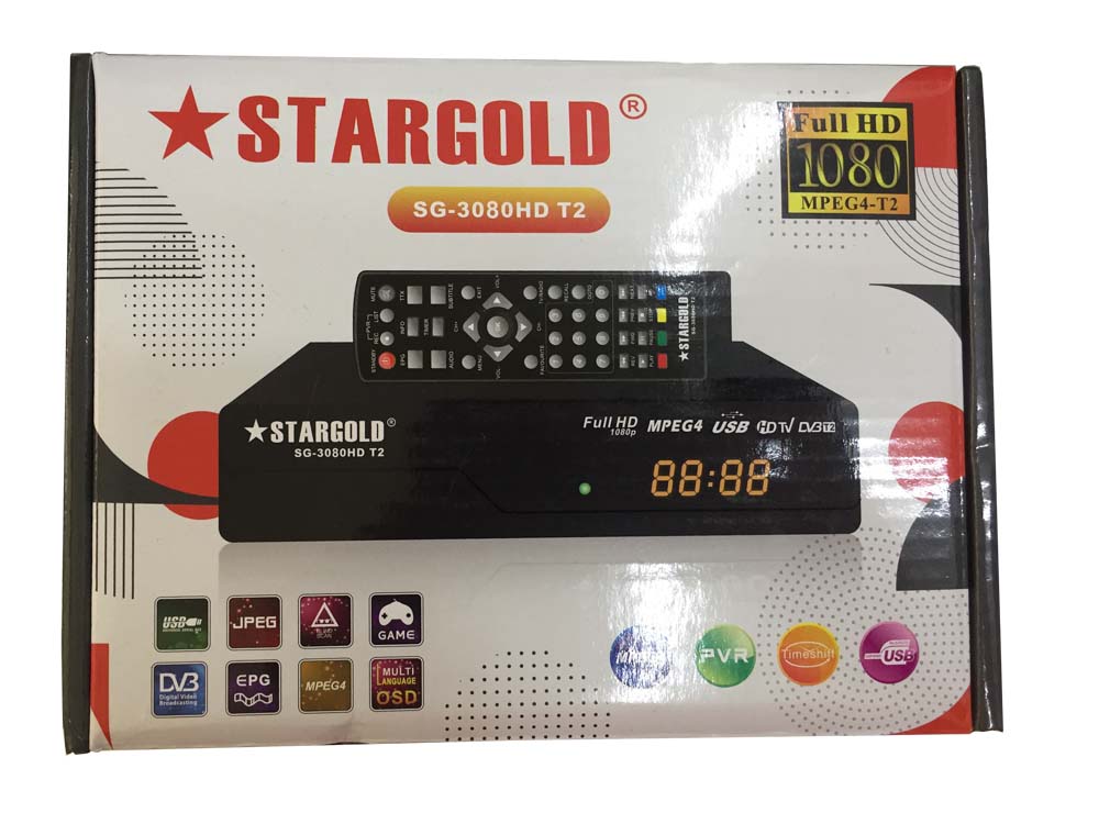 STARGOLD SG-3080HD T2 Full HD For Sale in Kampala Uganda, Electronics Shop in Uganda, Home Entertainment, Electronics/Satellite Equipment Supplier in Uganda, The Satellite Shop Uganda, Ugabox