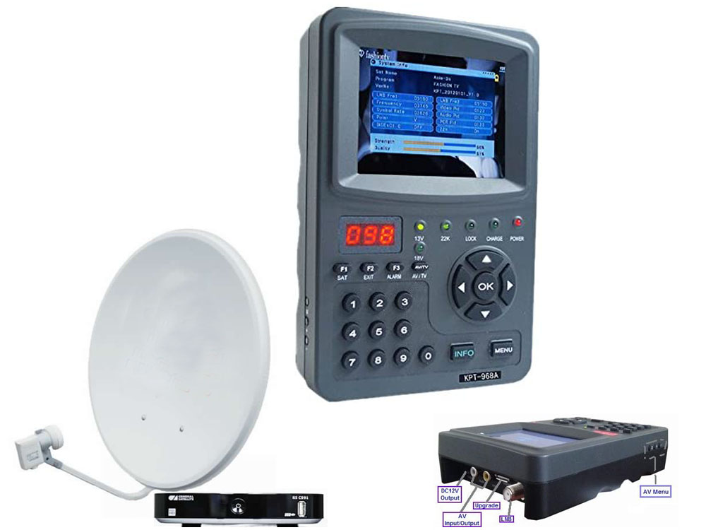 Satellite Signal Finder Color LCD Monitor For Sale in Kampala Uganda, Electronics Shop in Uganda, Electronics Shop in Uganda, Home Entertainment, Electronics/Satellite Equipment Supplier in Uganda, The Satellite Shop Uganda, Ugabox