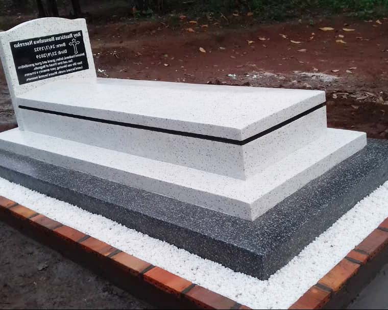Terrazzo Grave Construction And Finish in Kampala Uganda. Terrazzo Flooring Solutions Uganda. Lee Engravers Ltd Uganda Services: Grave Construction, Grave Finishing, Granite And Marble Graves, Terrazzo Grave Finish, Terrazzo Flooring Solutions, Ugabox