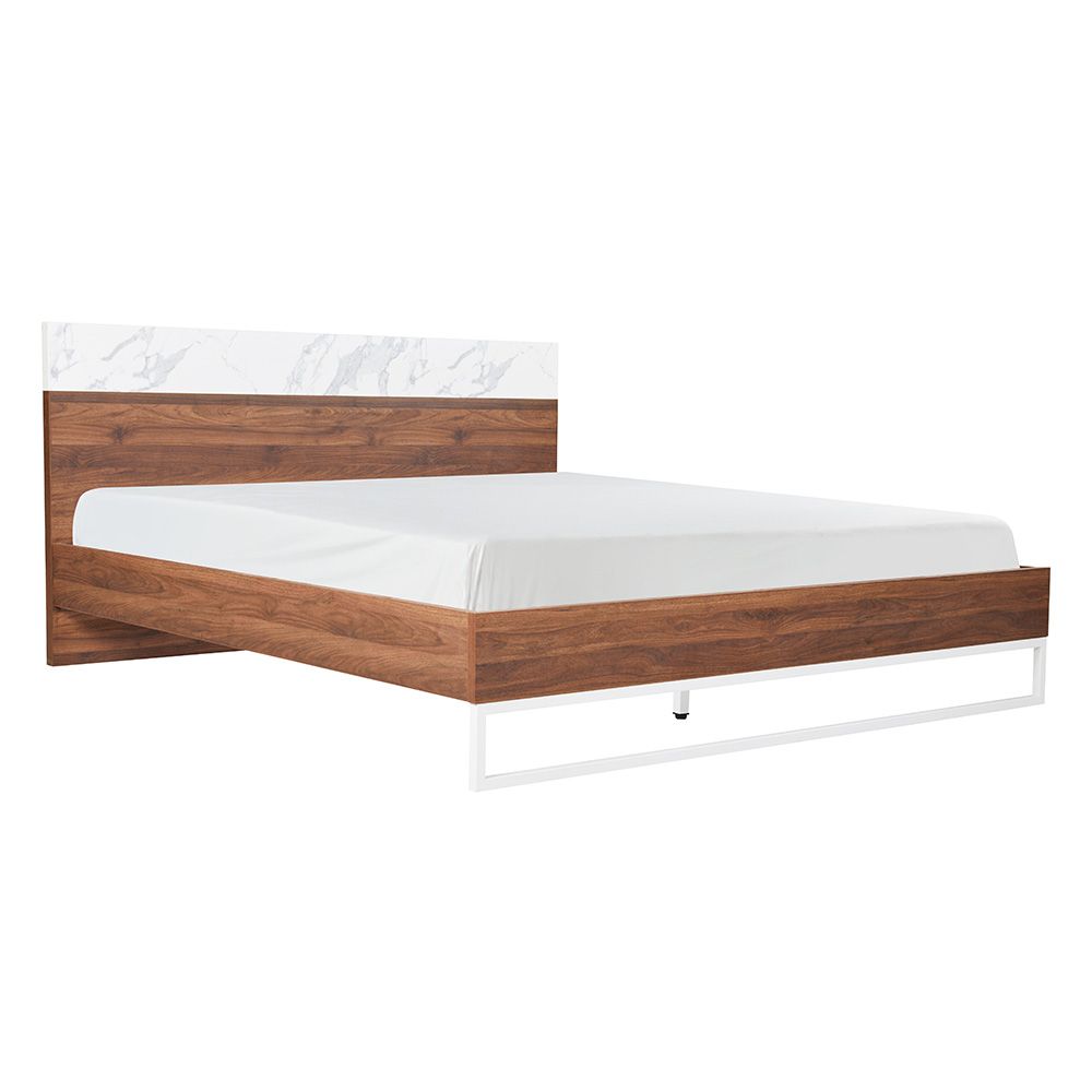 Bed (Morena 180X200 King Bed Dark Walnut Off White), Bedroom Furniture for Sale in Kampala Uganda, Office and Home Furniture in Uganda, Hotel Furniture Shop in Kampala Uganda, Danube Home Uganda, Ugabox