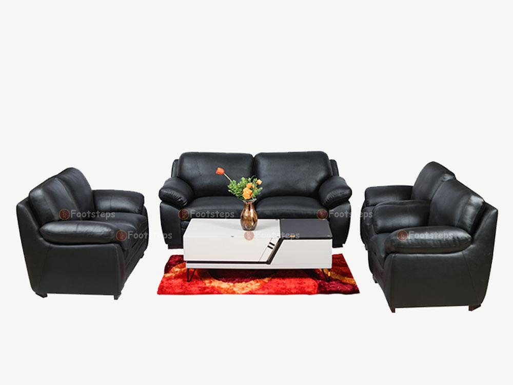7-Seater Leather Sofa Set (3+2+1+1) | Sofa Sets for Sale in Kampala Uganda. Other Furniture Services: Bedroom Furniture, Hotel Furniture, Home Furniture, Office Furniture in Uganda, Furniture Shop in Kampala Uganda. Footsteps Furniture Company Uganda, Ugabox