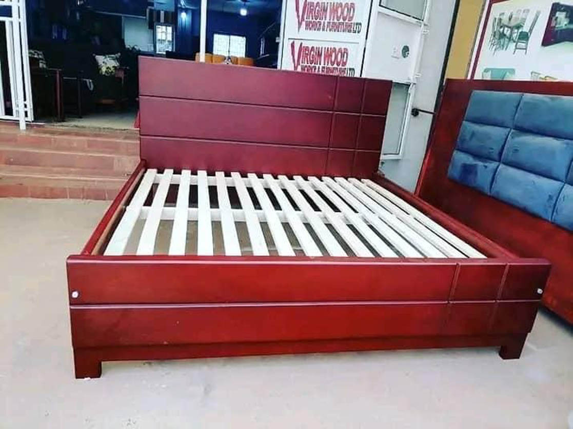 Beds for Sale in Kampala Uganda. Custom Made Wooden Beds Uganda. Virgin Wood Works And Furniture Ltd, Leading Manufacturer And Supplier of Wood Furniture Products in Kampala Uganda, East Africa. Ugabox.com
