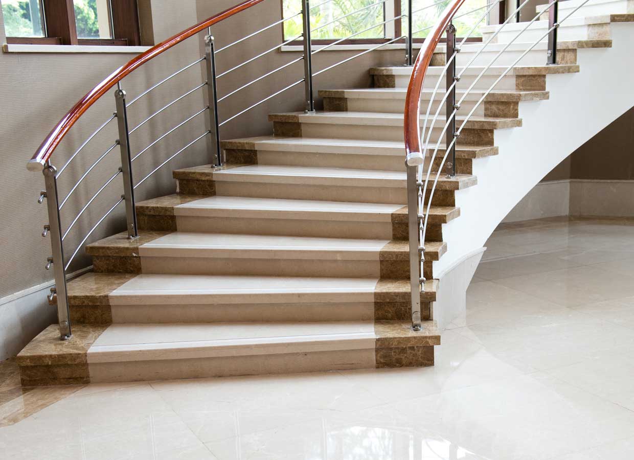 Granite/Marble Staircases Installation Services in Kampala Uganda. Stone Floor Installation Company in Uganda. Building Contractor Services: Varni Granite, Marble And Terrazzo, Ugabox