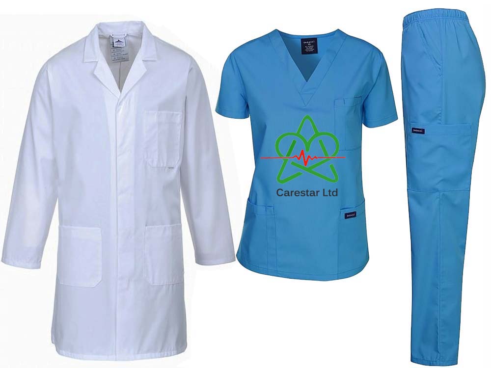 Doctor Gowns for Sale in Kampala Uganda. Medical Uniforms, Hospital Uniforms in Uganda, Medical Supply, Medical Equipment, Hospital, Clinic & Medicare Equipment Kampala Uganda, CareStar Ltd Uganda, Ugabox