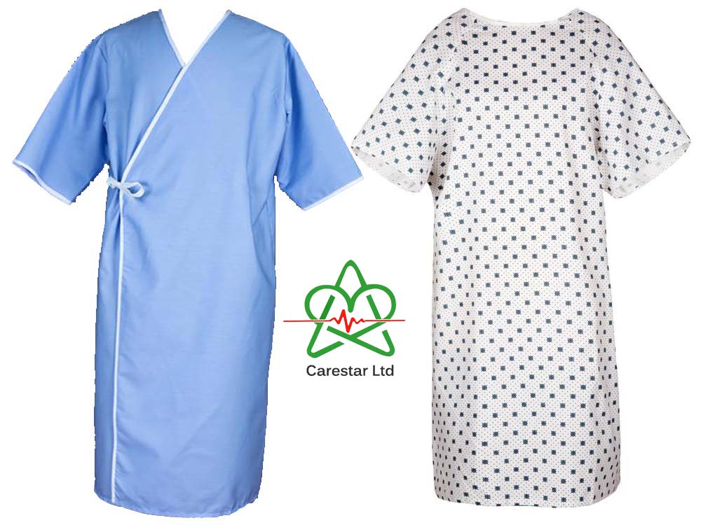 Patient Gowns for Sale in Kampala Uganda. Medical Uniforms, Hospital Uniforms in Uganda, Medical Supply, Medical Equipment, Hospital, Clinic & Medicare Equipment Kampala Uganda, CareStar Ltd Uganda, Ugabox