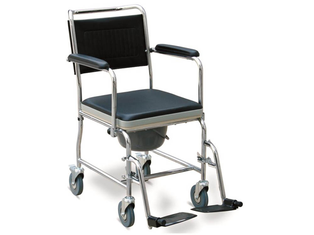 Commode Chair With Wheels for Sale in Kampala Uganda. Orthopedics and Physiotherapy Appliances in Uganda, Medical Supply, Home Medical Equipment, Hospital, Clinic & Medicare Equipment Kampala Uganda. INS Orthotics Ltd Uganda, Ugabox