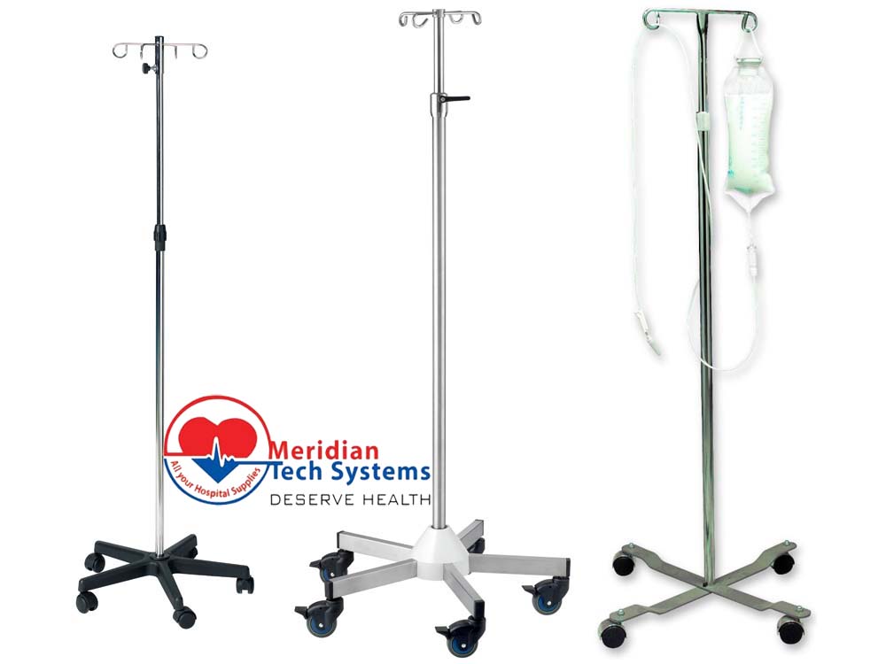 Mobile Drip Stands for Sale in Kampala Uganda. Medical Trolleys Uganda, Medical Supply, Medical Equipment, Hospital, Clinic & Medicare Equipment Kampala Uganda. Meridian Tech Systems Uganda, Ugabox
