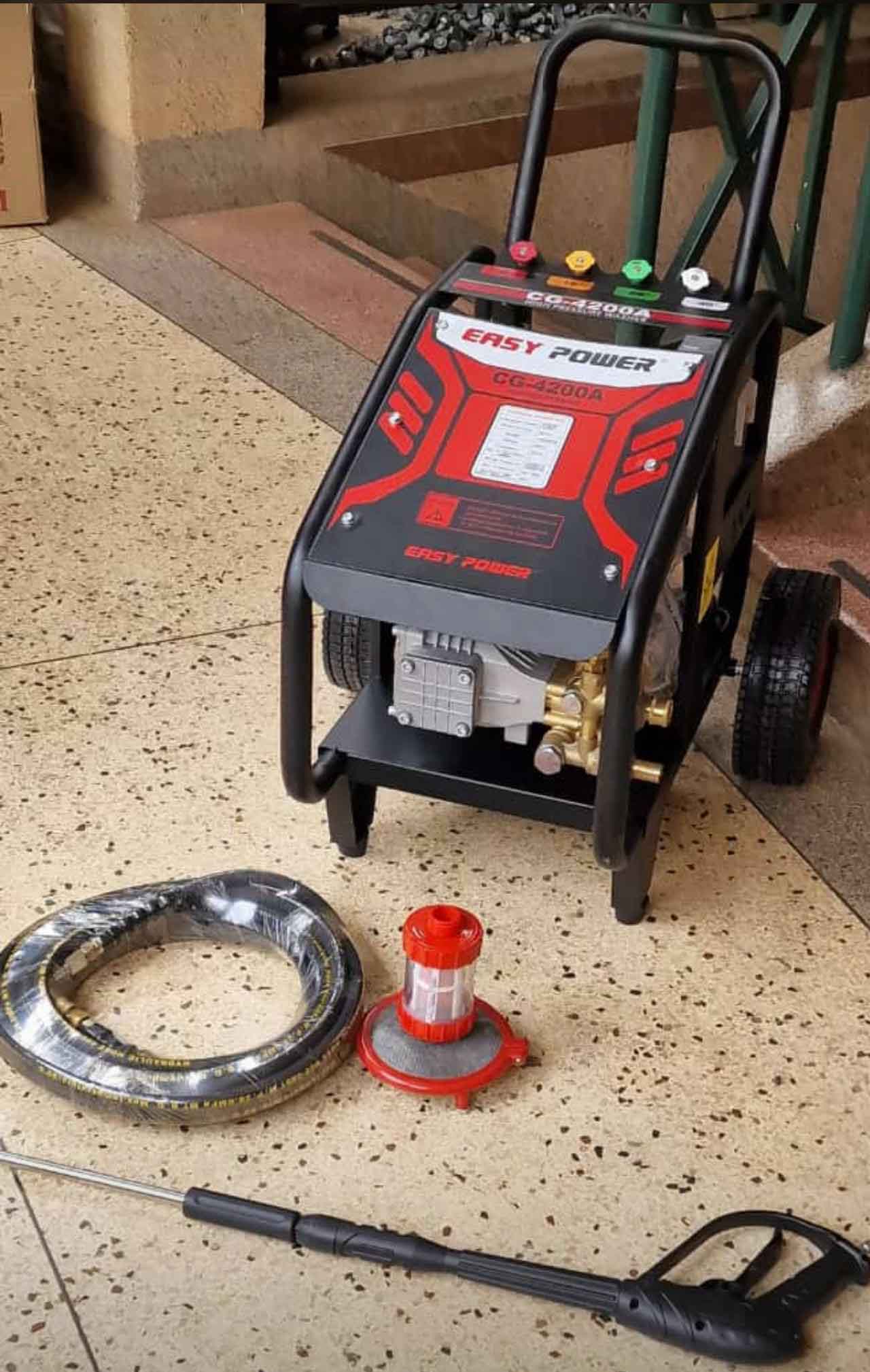 High Pressure Washer Price Uganda. UGX: 3,000,000. Easy Power High Pressure Washer 4200 psi 4KW Heavy Duty Motor for Sale in Kampala Uganda. Farm Cleaning Equipment For Cleaning Agricultural Machinery/Equipment And Farm Surfaces. Machine World Uganda Importer, Supplier, Distributor, Assembler and Installer of Domestic and Agro Industrial Cleaning Equipment, Agro/Agricultural Machinery in Kampala-Uganda, East Africa: Kigali-Rwanda, Juba-South Sudan, DRC-Congo. Cleaning Machinery, Ugabox Marketing Platform Uganda | Ugabox.com