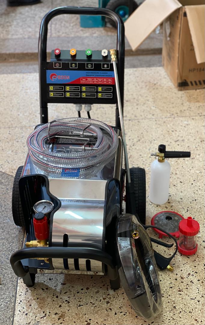 High Pressure Washer Price Uganda. UGX: 000. High Pressure Washer Edon Brand 3200 psi, Electric 3HP Motor for Sale in Kampala Uganda. Farm Cleaning Equipment For Cleaning Agricultural Machinery/Equipment And Farm Surfaces. Machine World Uganda Importer, Supplier, Distributor, Assembler and Installer of Domestic and Agro Industrial Cleaning Equipment, Agro/Agricultural Machinery in Kampala-Uganda, East Africa: Kigali-Rwanda, Juba-South Sudan, DRC-Congo. Cleaning Machinery, Ugabox Marketing Platform Uganda | Ugabox.com