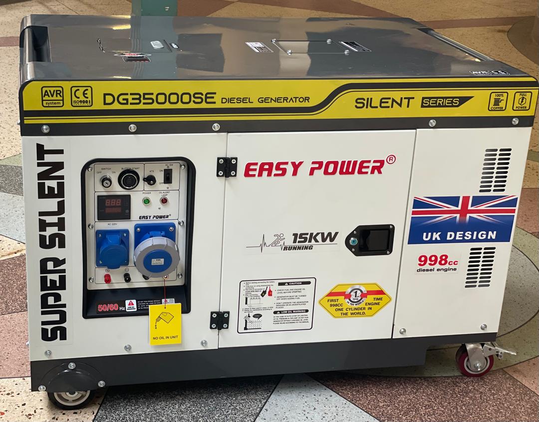 Generator Price Uganda. UGX: 14,000,000. 15KW/15KVA Diesel Generator, Super Silent Remote Start UK Design Generator, Industrial Plugs, AVR System Diesel Engine 192F (Automatic Voltage Regulator) Diesel Engine Generator for Sale in Kampala Uganda. Farm/Agricultural Power/Electricity Generating Equipment Uganda. Machine World Uganda For Generators and Agro Equipment. Importer, Supplier, Distributor, Assembler and Installer of Domestic and Industrial Generators, Agro/Agricultural Machinery in Kampala-Uganda, East Africa: Kigali-Rwanda, Juba-South Sudan, DRC-Congo. Power Generating Machinery, Ugabox Marketing Platform Uganda | Ugabox.com
