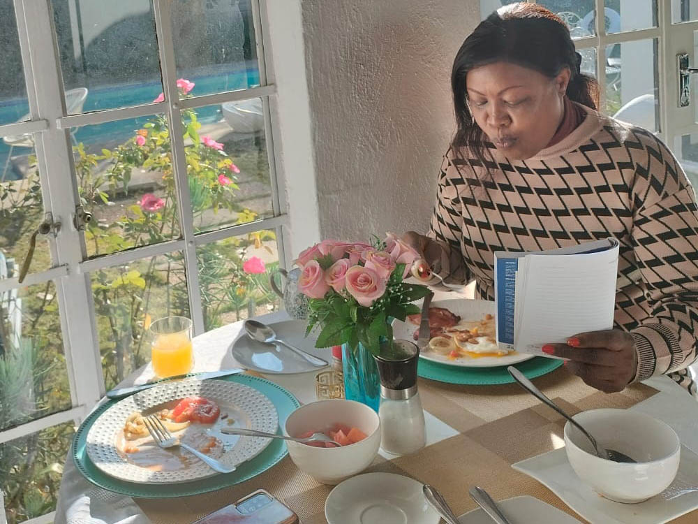 Book Reading At Breakfast Kenya, South Africa. Gathoni Ndung'u Friends From Hell Book Availabe For Delivery in Kenya And Uganda, Price: USD 9.9, Available To Buy Online And Book Shops in Nairobi Kenya And Online in Kampala Uganda, East Africa, Ugabox