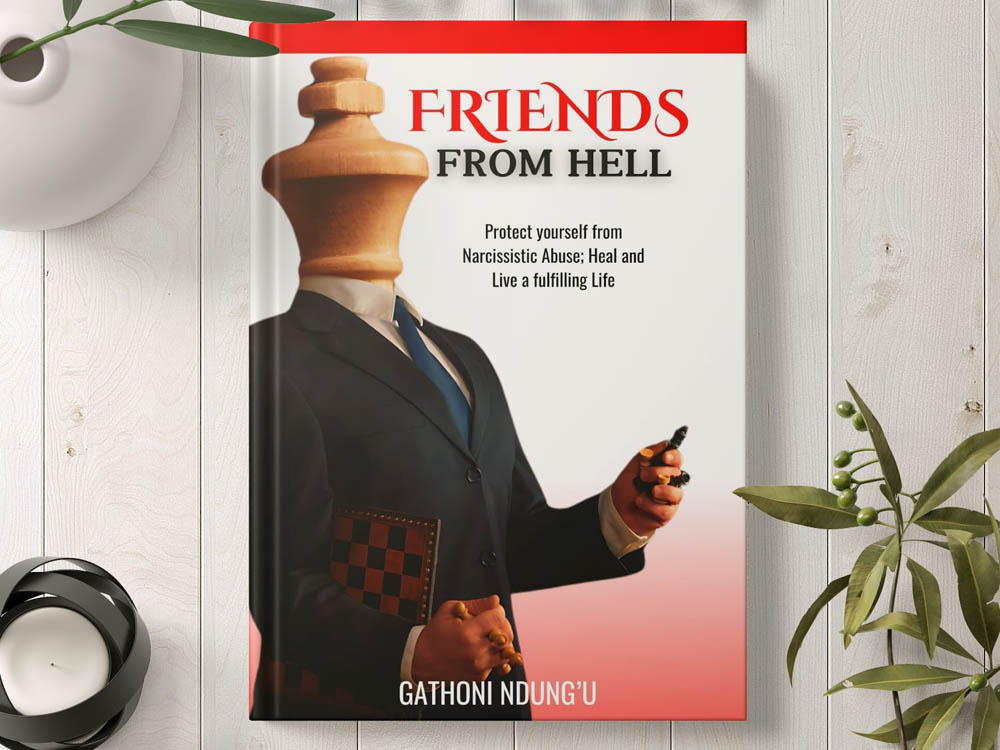 Book Title: Friends From Hell Authored by Gathoni Ndung’u, Book Availabe For Delivery in Kenya And Uganda, Price: USD 8.0, Available To Buy Online And Book Shops in Nairobi Kenya And Online in Kampala Uganda, East Africa, Ugabox