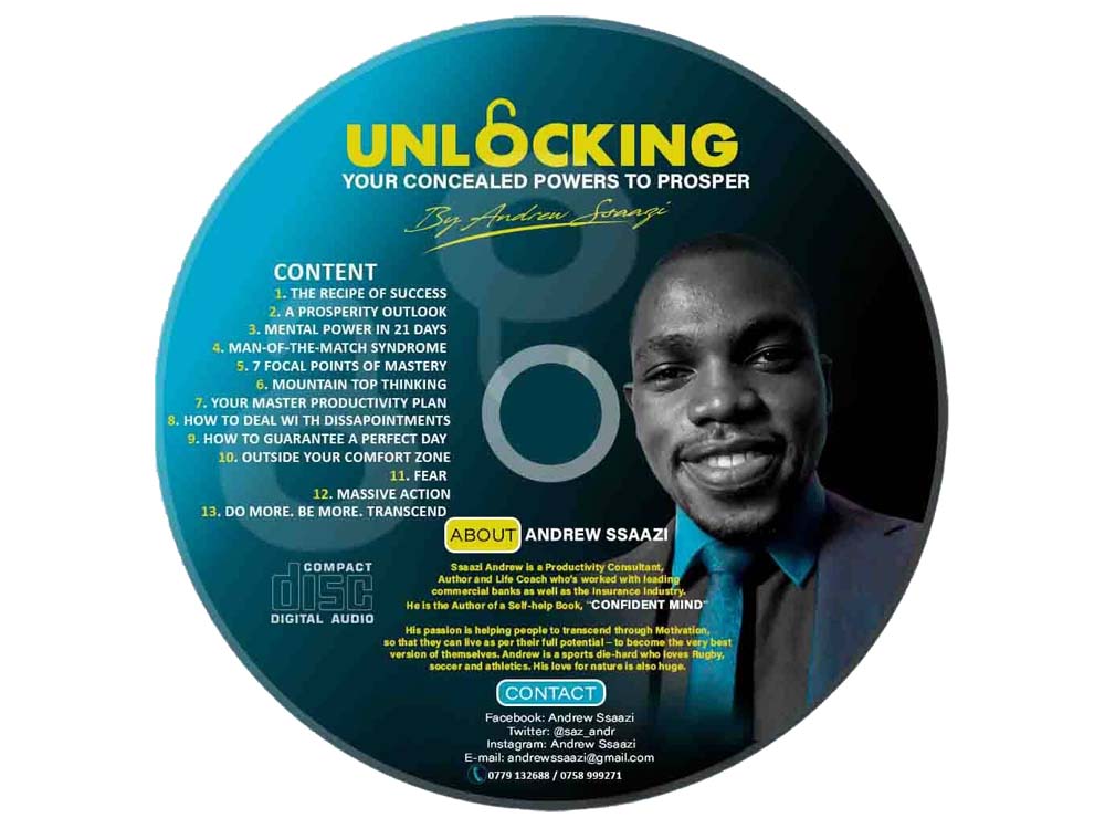Buy Unlocking Your Concealed Powers to Prosper Motivational Audio CD/Book, Price: UGX 15,000, Available to buy online and book shops in Kampala Uganda, Ugabox