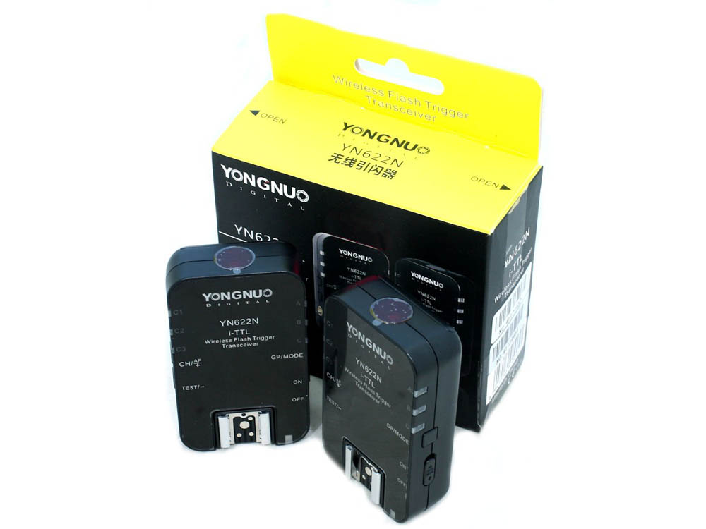 Yongnuo i-TTL Transceiver YN622N II for Nikon Cameras (2-Pcs) for Sale in Uganda, Photo & Video Lighting Accessories & Equipment. Professional Photography, Film, Video, Cameras & Equipment Shop in Kampala Uganda, Ugabox