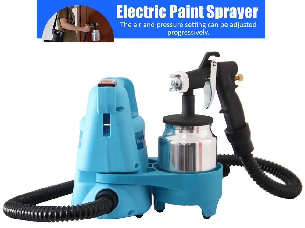 Electric Paint Sprayer for Sale in Uganda. Garage Equipment | Construction Equipment | Machinery. Domestic And Industrial Machinery Supplier: Construction And Agriculture in Uganda. Machinery Shop Online in Kampala Uganda. Machinery Uganda, Ugabox