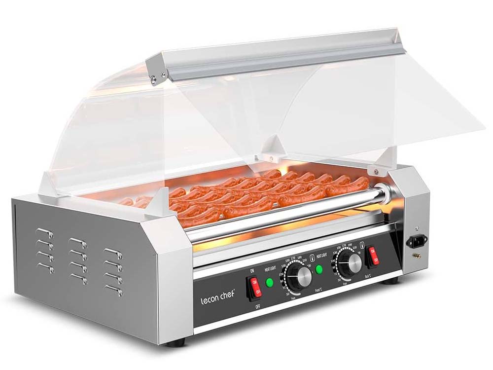 Commercial Hot Dog Roller/Sausage Roller Grill Machine for Sale in Kampala Uganda. Cooking Equipment/Commercial Food Cooking Equipment in Uganda. Commercial Kitchen Equipment, Hotel/Restaurant Equipment Supplier in Kampala Uganda, East Africa: Kigali-Rwanda, Nairobi-Mombasa-Kenya, Juba-South Sudan, DRC-Congo, Tanzania, Ugabox