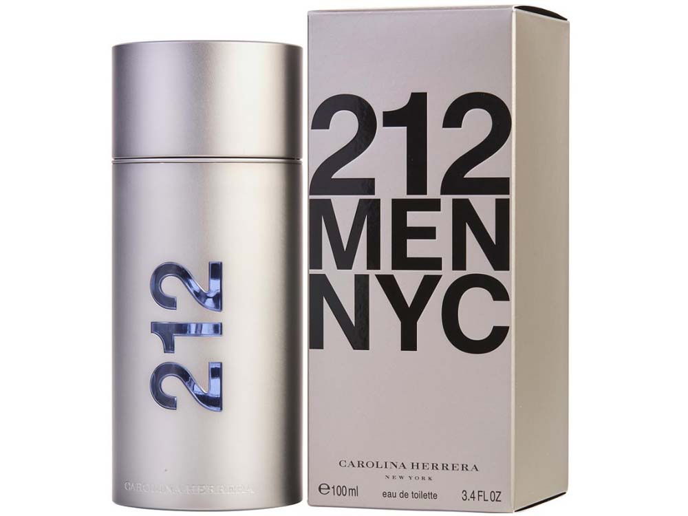 212 Men NYC by Carolina Herrera Eau De Toilette Spray for Men 100ml, Fragrances & Perfumes for Sale, Shop in Kampala Uganda, Ugabox Perfumes