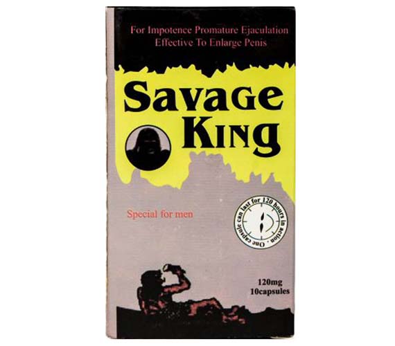 Savage King Special For Men for Sale in Uganda/Kenya/Tanzania/Rwanda/South Sudan/Ethiopia/Congo-DRC. Male Enhancement Pills, Helps impotent men to achieve an erection or orgasm. Herbal Remedies, Herbal Supplements Shop in East Africa Cities: Nairobi, Kampala, Dar es Salaam, Kigali, Juba And Kinshasa. Ugabox