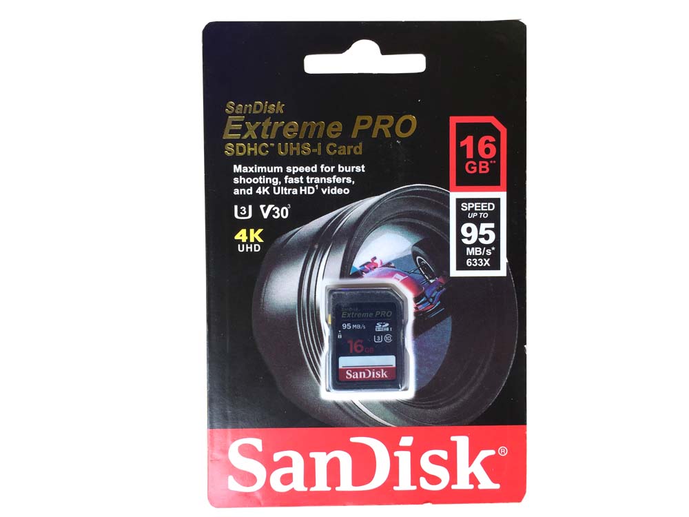 SanDisk Extreme Pro SDHC UHS-I Memory Card 16GB, Kampala Uganda, Camera & Visual Equipment Shop in Kampala Uganda, Ugabox