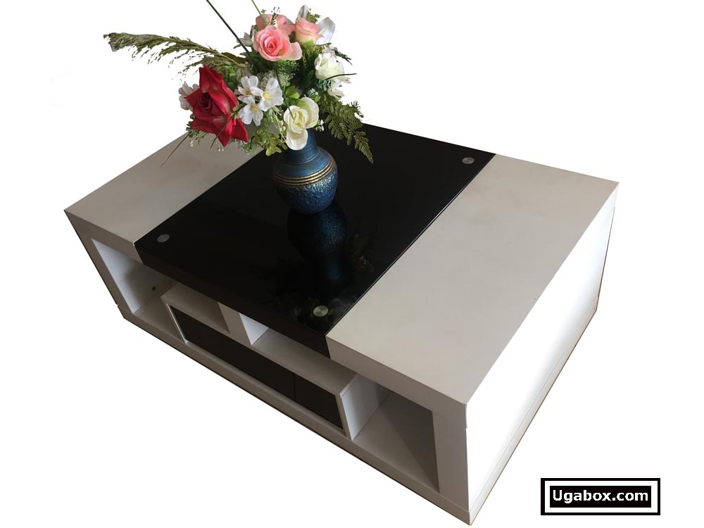 Coffee Tables Uganda, Glass Top Coffee Table for Sale Kampala Uganda, Wood & Metal Furniture Uganda, Roma Furnishing Uganda, Ugabox