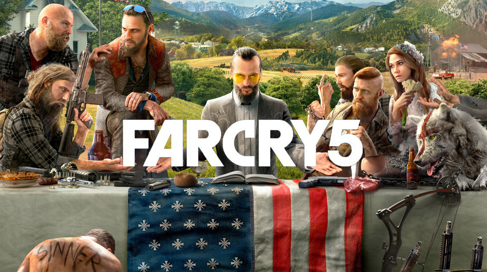 Far Cry 5 Video Game, Far Cry 5 is an action-adventure first-person shooter video game. Video Games Shop Online Kampala Uganda