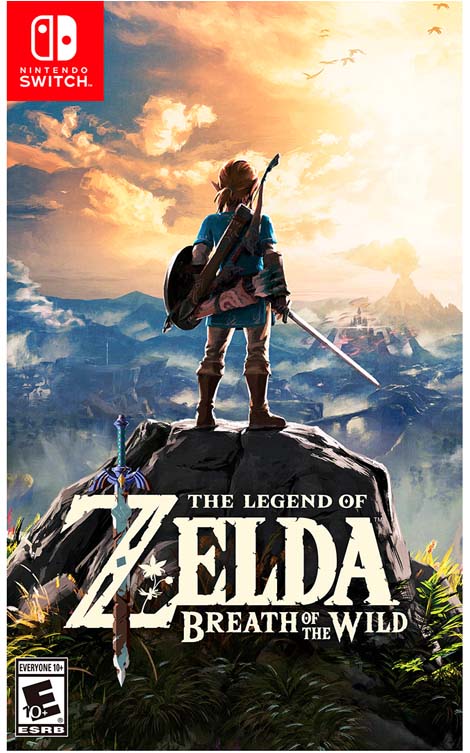 The Legend of Zelda: Breath of the Wild Video Game for Sale in Kampala Uganda, Platform: Nintendo Switch, Video Games Shop Kampala Uganda